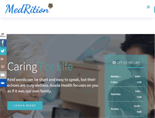 Tablet Screenshot of medrition.com